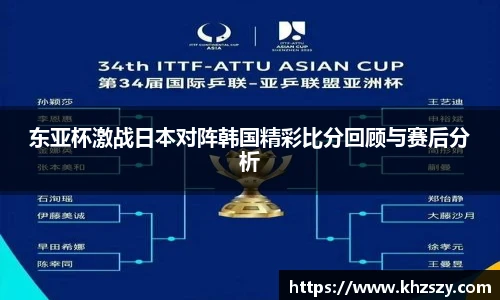 东亚杯激战日本对阵韩国精彩比分回顾与赛后分析