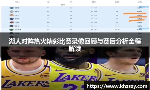 湖人对阵热火精彩比赛录像回顾与赛后分析全程解读